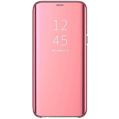 Husa Samsung Galaxy S20 Plus Clear View Mirror ROSE GOLD